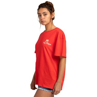  Billabong La Playa Kadın Pembe Tişört