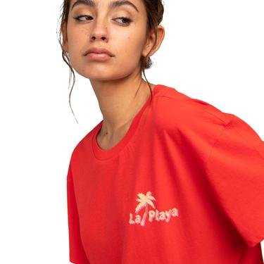  Billabong La Playa Kadın Pembe Tişört