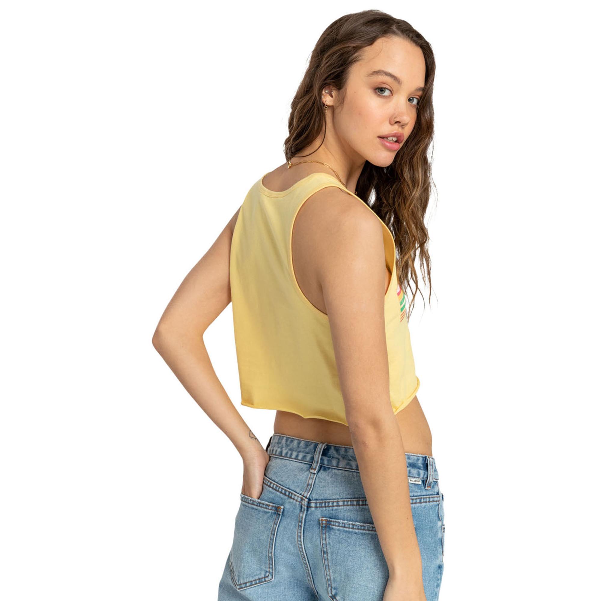 Billabong Lover Boy Kız Çocuk Sarı Tank Top