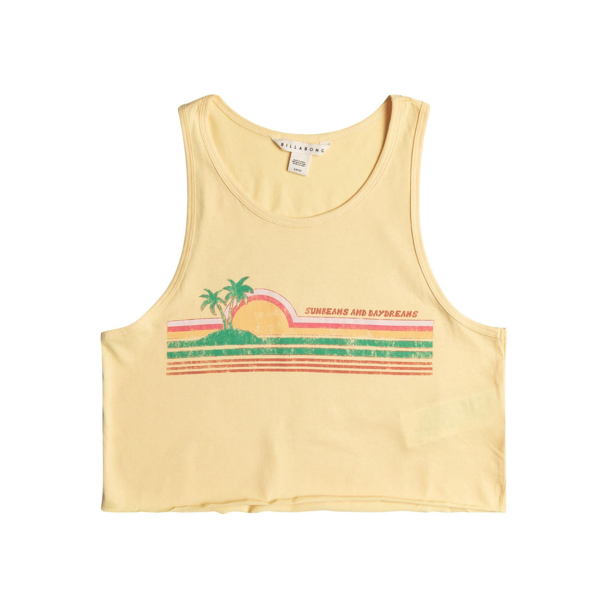 Billabong Lover Boy Kız Çocuk Sarı Tank Top