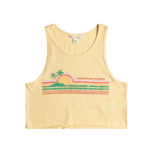  Billabong Lover Boy Kız Çocuk Sarı Tank Top