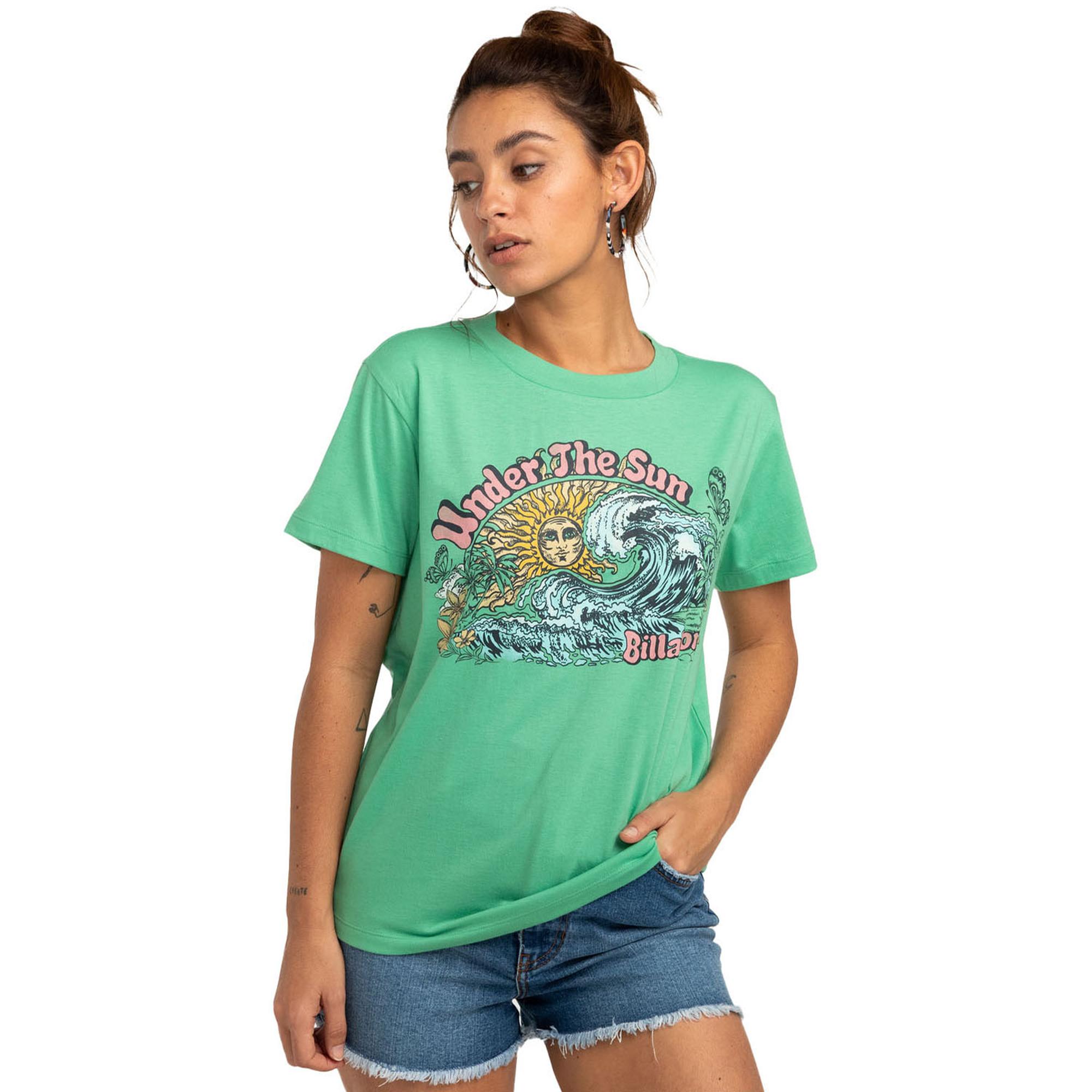 Billabong Chopy Waters Kadın Yeşil Tişört