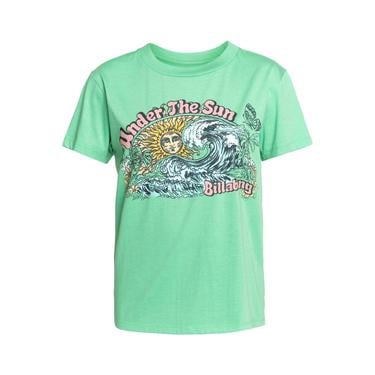  Billabong Chopy Waters Kadın Yeşil Tişört