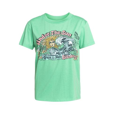  Billabong Chopy Waters Kadın Yeşil Tişört