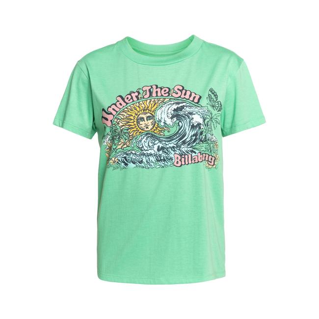  Billabong Chopy Waters Kadın Yeşil Tişört
