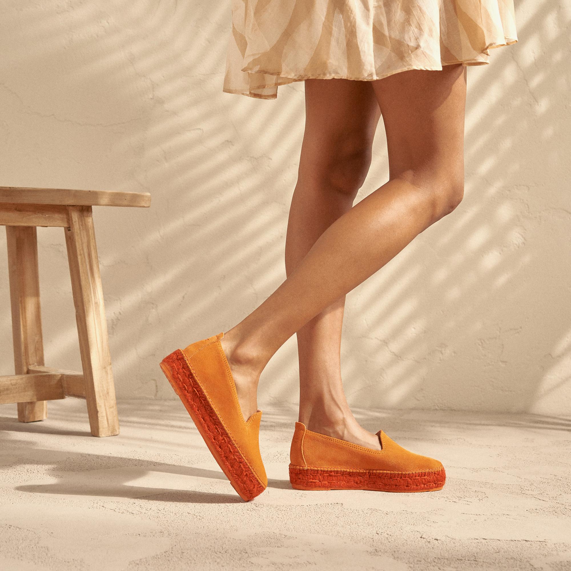 Manebi Double Sole Kadın Turuncu Espadril