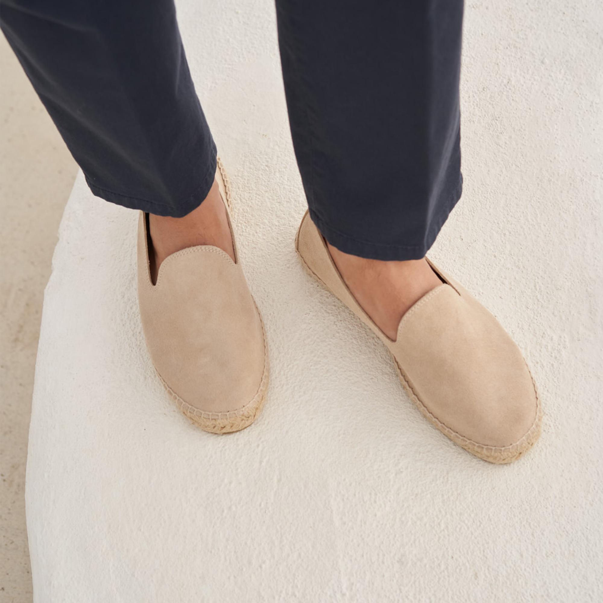 Manebi Erkek Bej Espadril