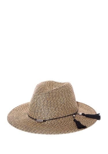  Mavi Püskül Detaylı Hasır Şapka 198401-33267