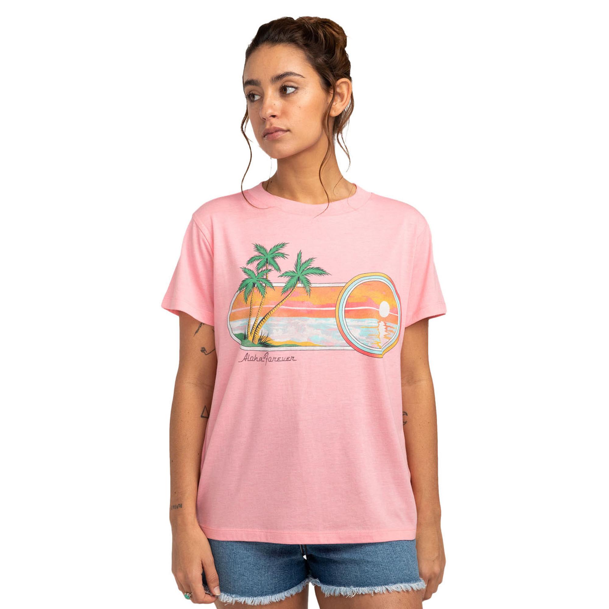 Billabong Aloha Forever Kadın Pembe Tişört