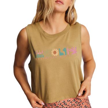  Billabong A/div Tank Kadın Kahverengi Tank Top