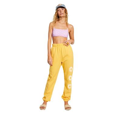  Billabong Happy Saturday Kadın Sarı Pantolon