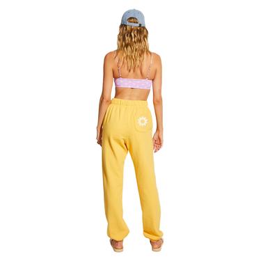  Billabong Happy Saturday Kadın Sarı Pantolon