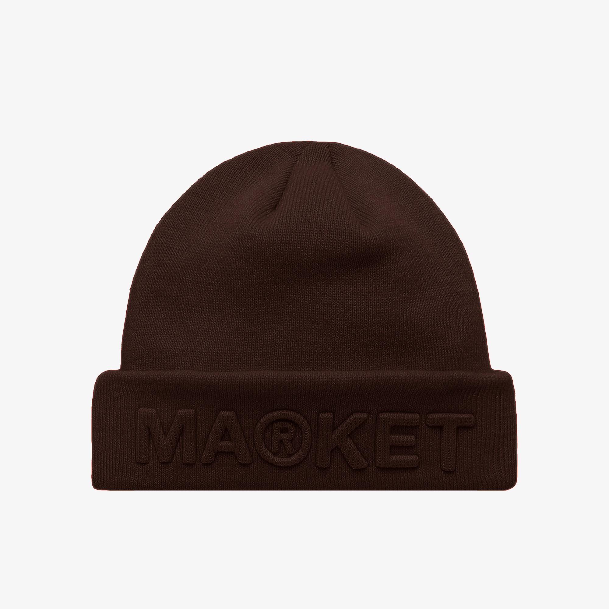 Market Knit Erkek Kahverengi Bere