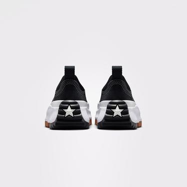  Converse Run Star Hike Slip Platform Kadın Siyah Spor Ayakkabı