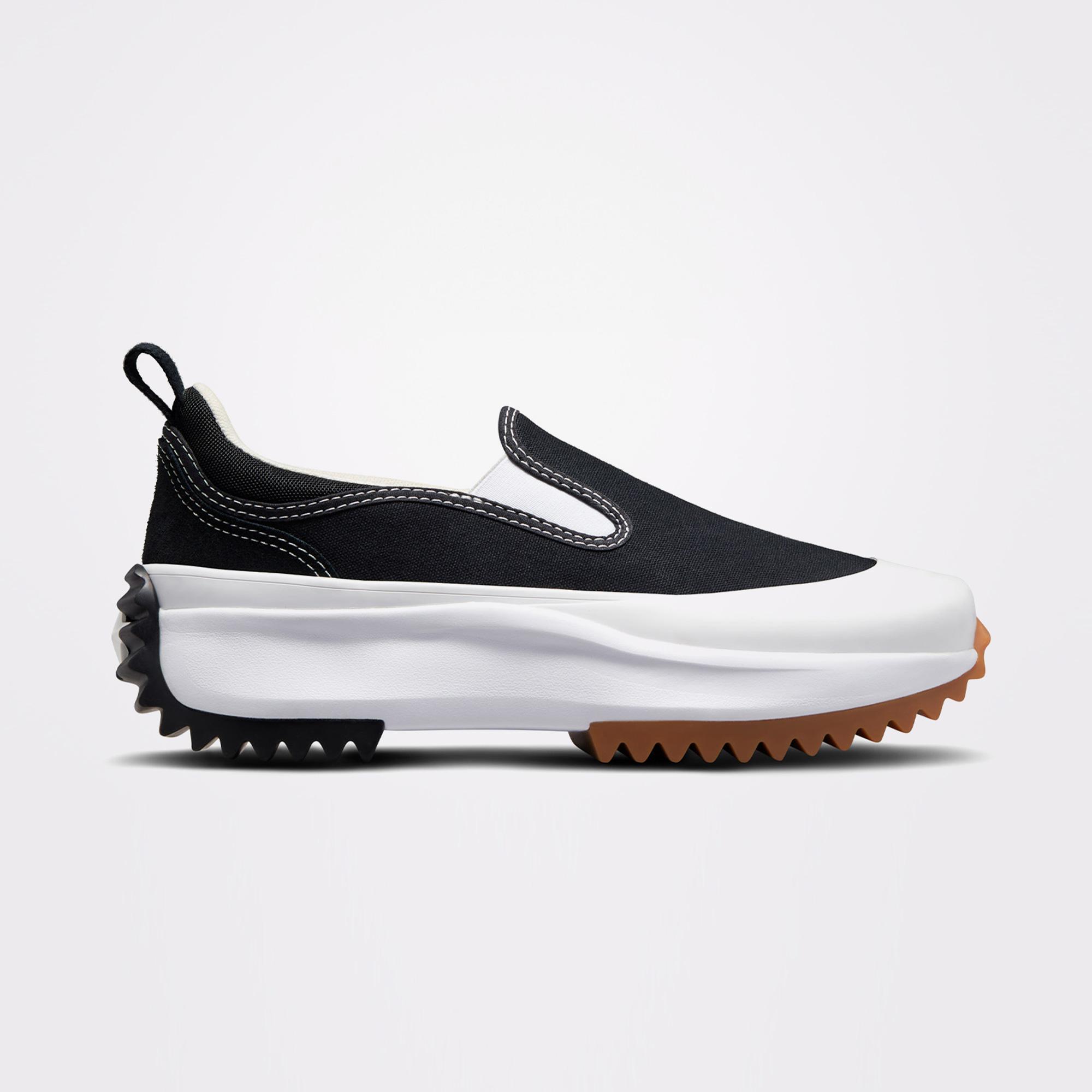 Converse Run Star Hike Slip Platform Kadın Siyah Spor Ayakkabı