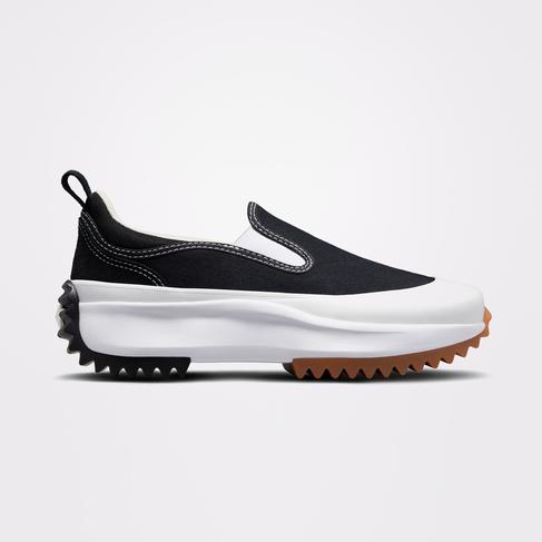  Converse Run Star Hike Slip Platform Kadın Siyah Spor Ayakkabı