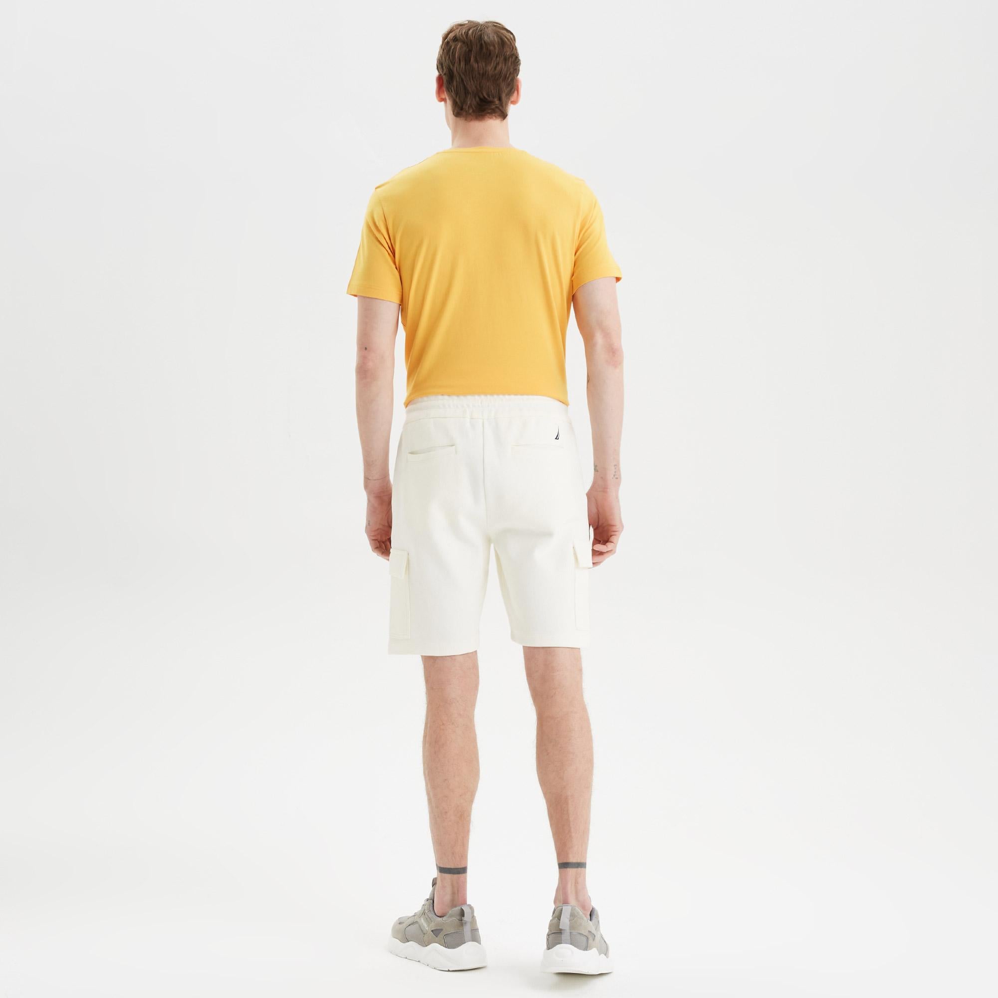 Nautica Erkek Beyaz Standart Fit Şort