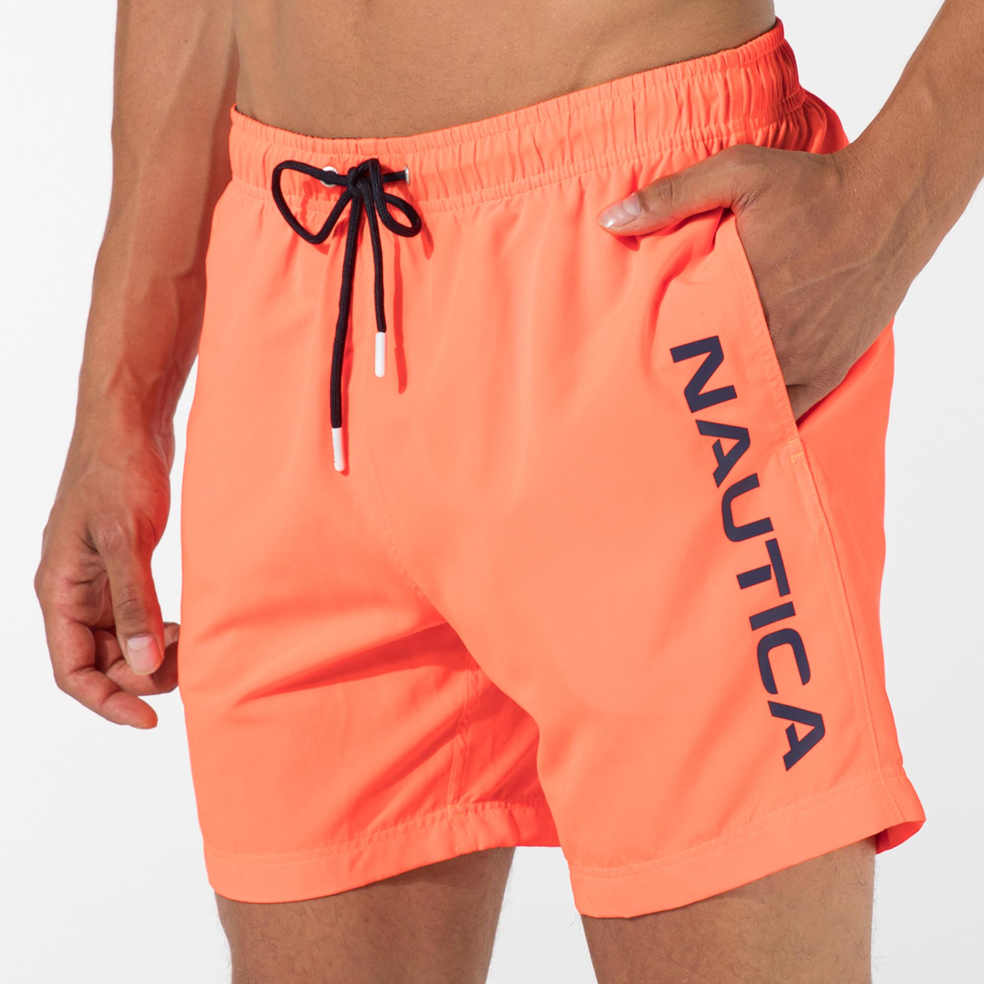 Nautica Erkek Turuncu Mayo Şort