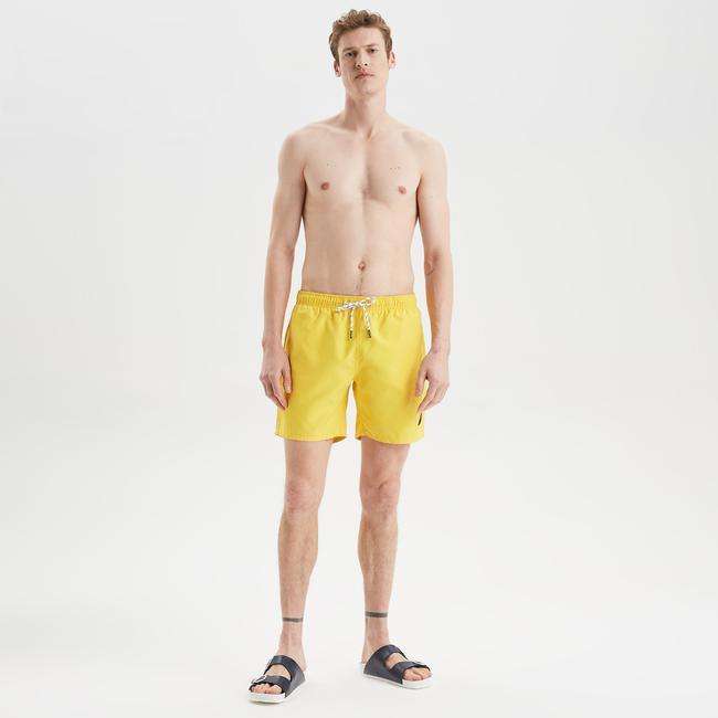  Nautica Erkek Sarı Regular Fit Mayo Şort