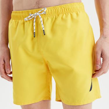  Nautica Erkek Sarı Regular Fit Mayo Şort