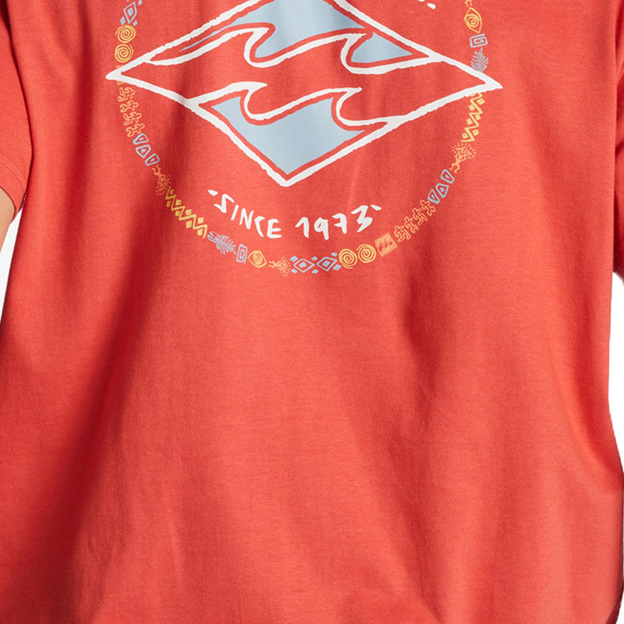 Billabong Rotor Diamond Ss Erkek Kırmızı Tişört