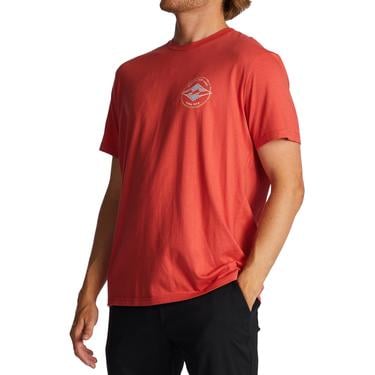  Billabong Rotor Diamond Ss Erkek Kırmızı Tişört