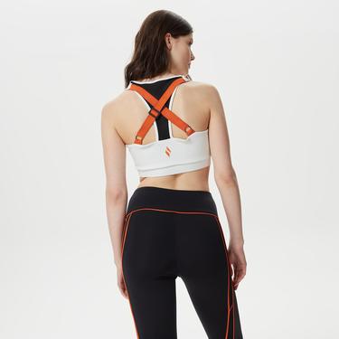  Skechers Sule Mesh Detailed Mid Support Kadın Gri Bra