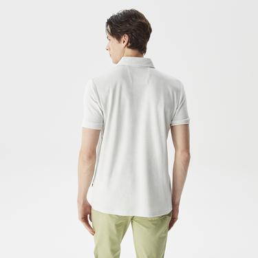  Nautica Erkek Gri Standart Fit Kısa Kollu Polo