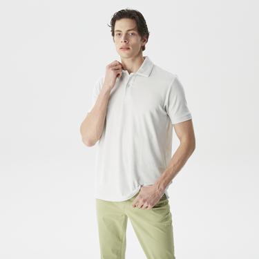  Nautica Erkek Gri Standart Fit Kısa Kollu Polo