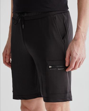  GANT Erkek Siyah Regular Fit Şort