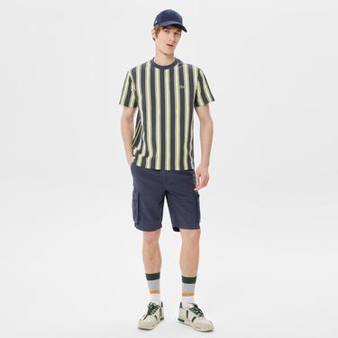  Erkek Regular Fit Lacivert Bermuda