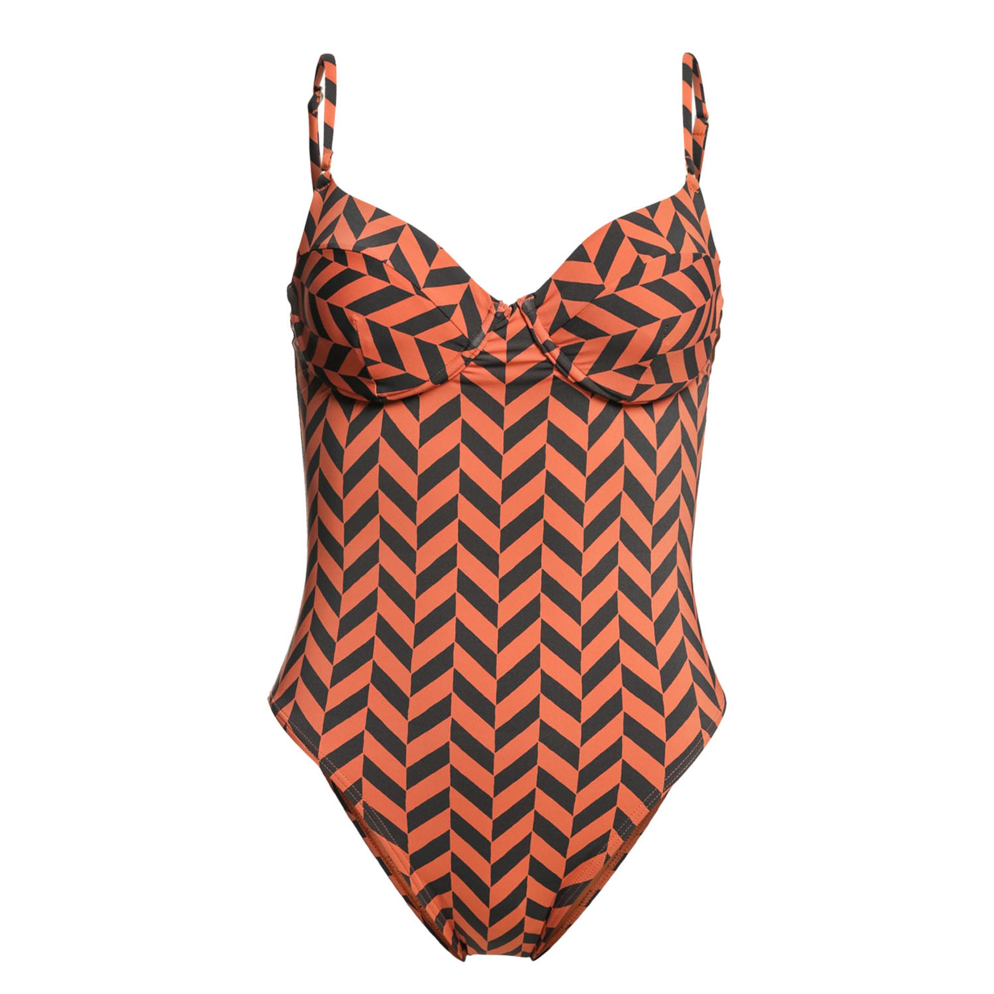 Billabong Cross Step One Piece Kadın Kırmızı Mayo