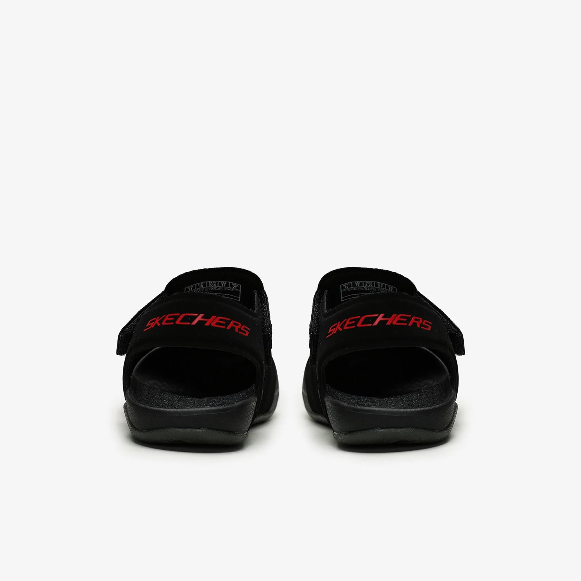 Skechers Side Wave Çocuk Siyah Sandalet