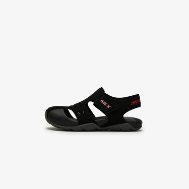  Skechers Side Wave Çocuk Siyah Sandalet