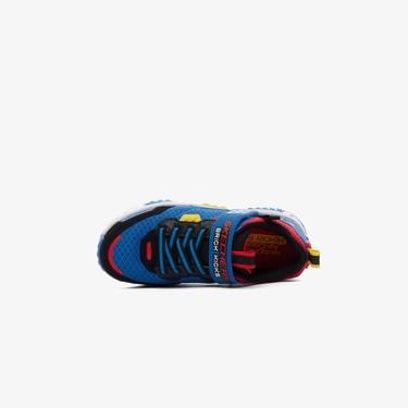  Skechers Brick Kicks 2.0 Çocuk Mavi Spor Ayakkabı