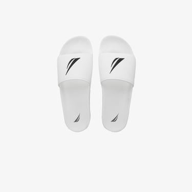  Nautica Erkek Beyaz Terlik