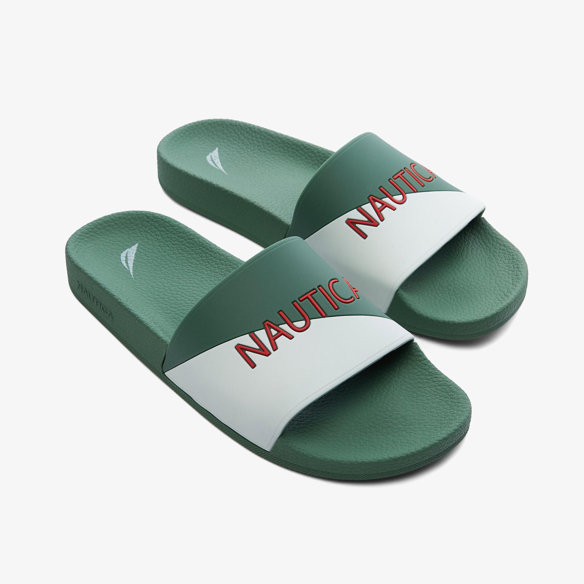 Nautica Erkek Yeşil Terlik