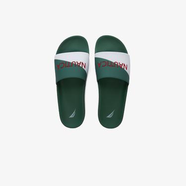  Nautica Erkek Yeşil Terlik