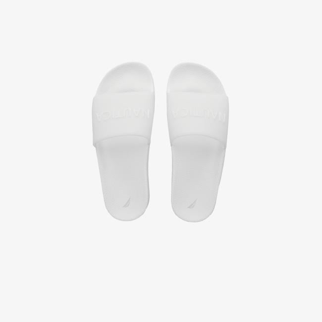  Nautica Kadın Beyaz Terlik