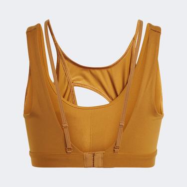  adidas Powerimpact Luxe Medium-Support  Kadın Kahverengi Bra