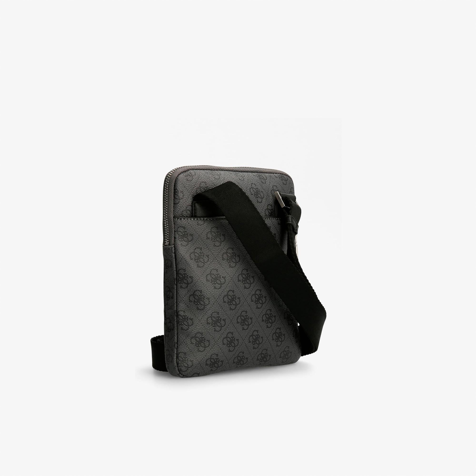 Guess Vezzola Smart Erkek Siyah Omuz Çantası