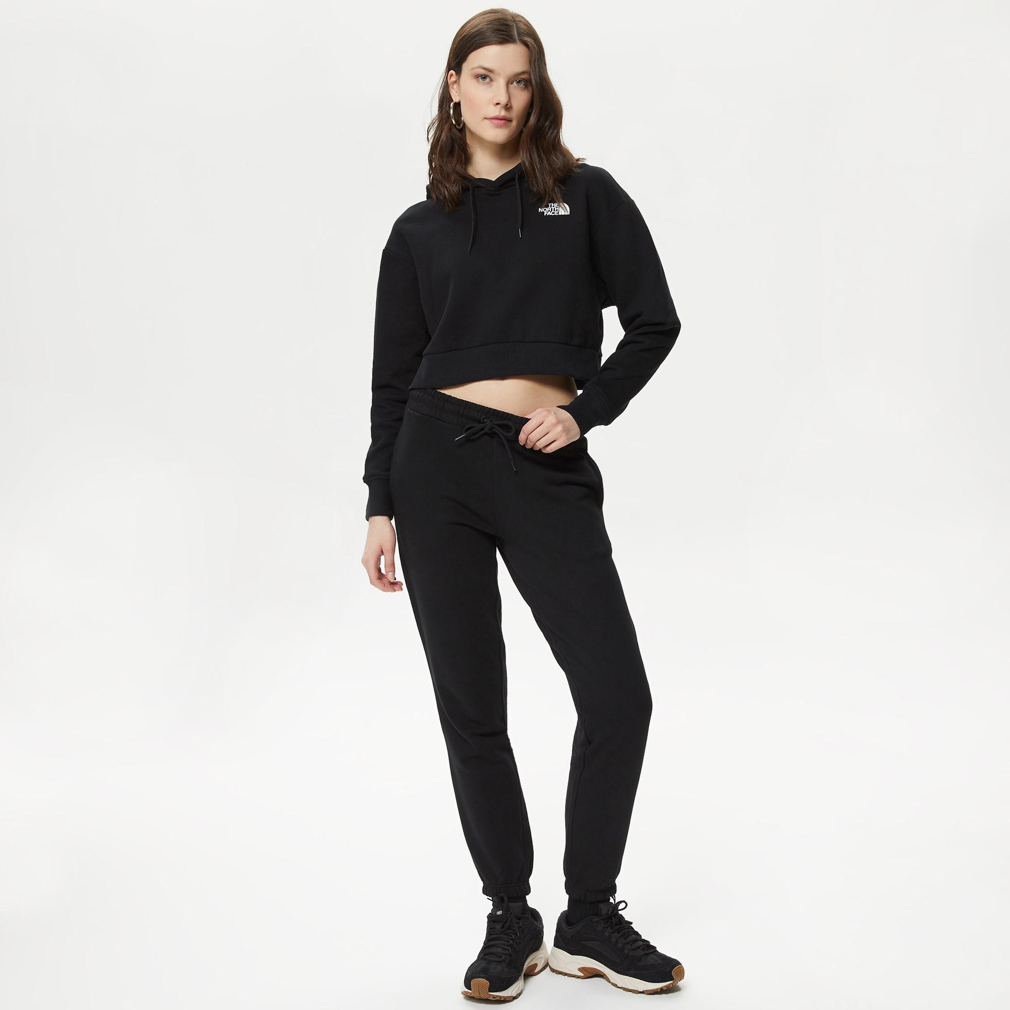 The North Face Trend Crop Kadın Siyah Sweatshirt