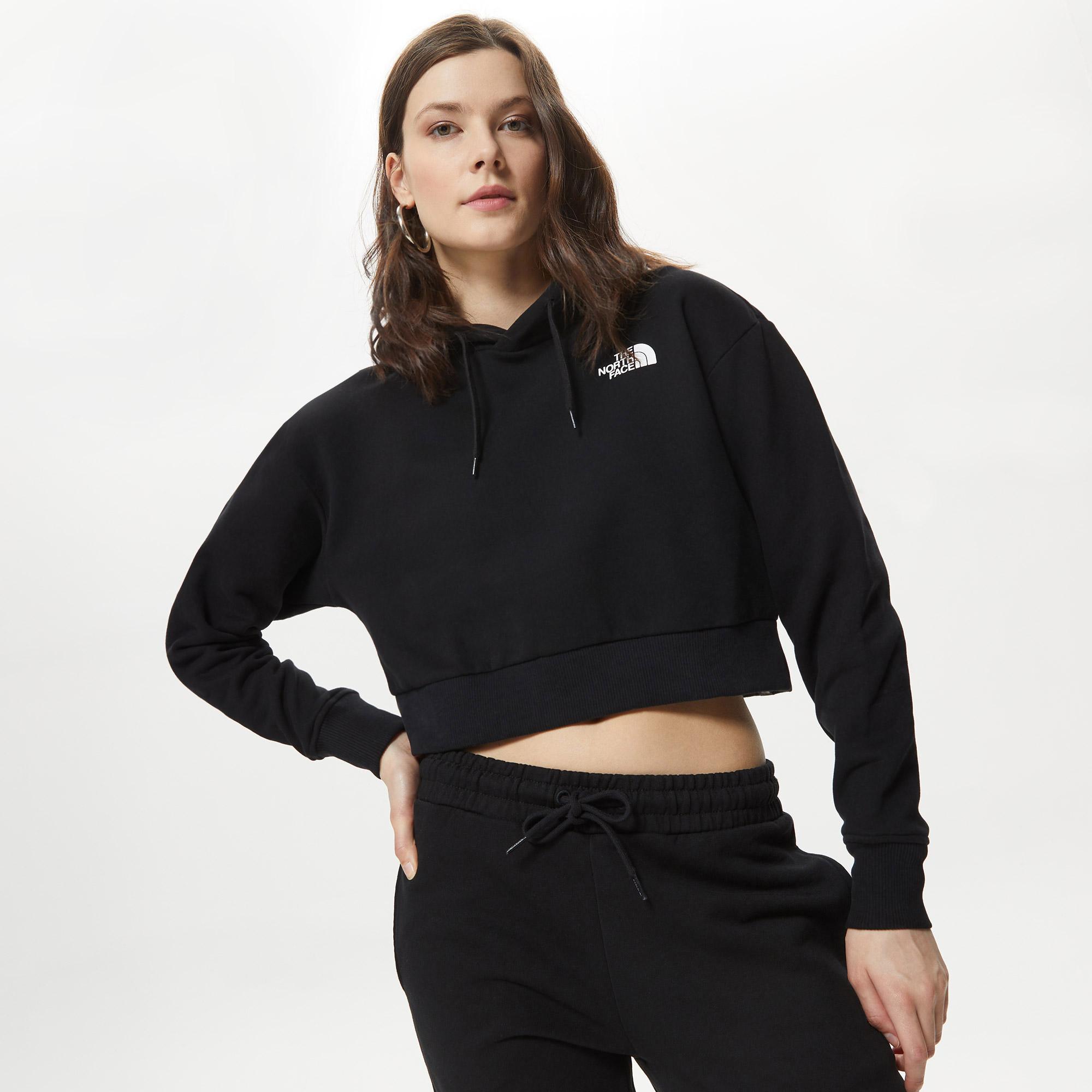 The North Face Trend Crop Kadın Siyah Sweatshirt
