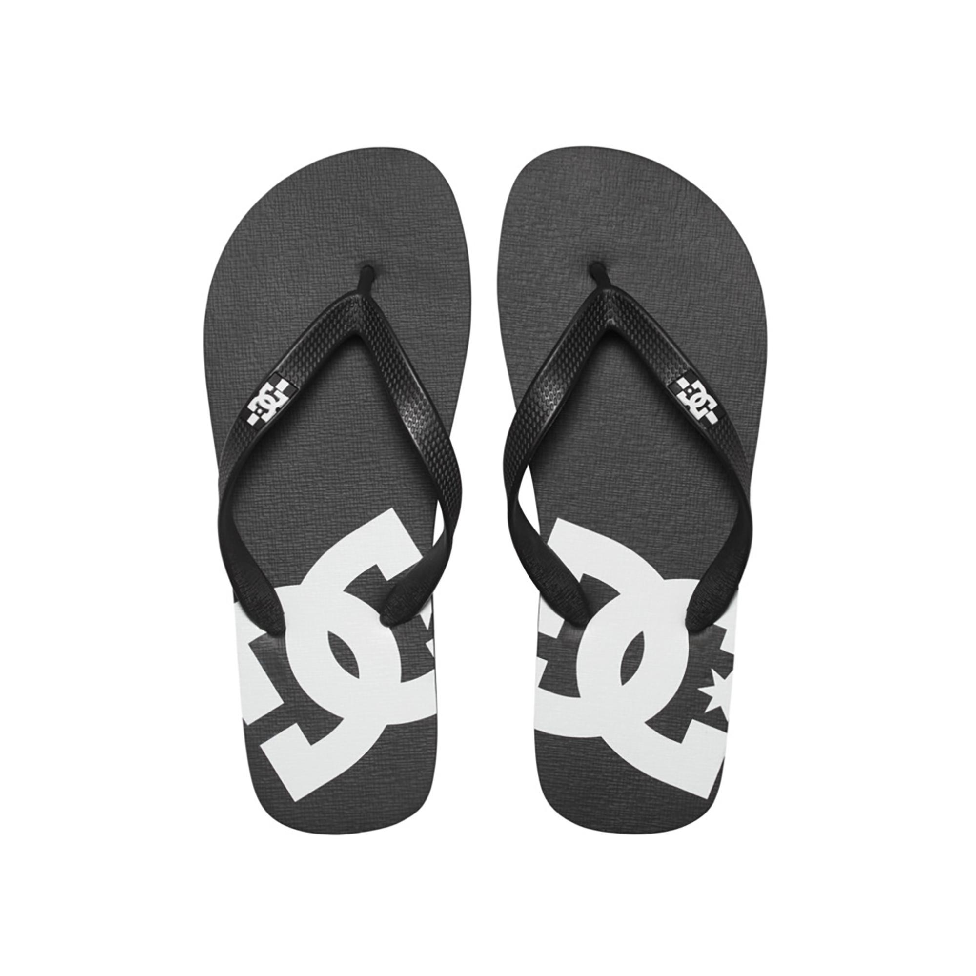 DC Erkek Terlik Spray Siyah/Beyaz