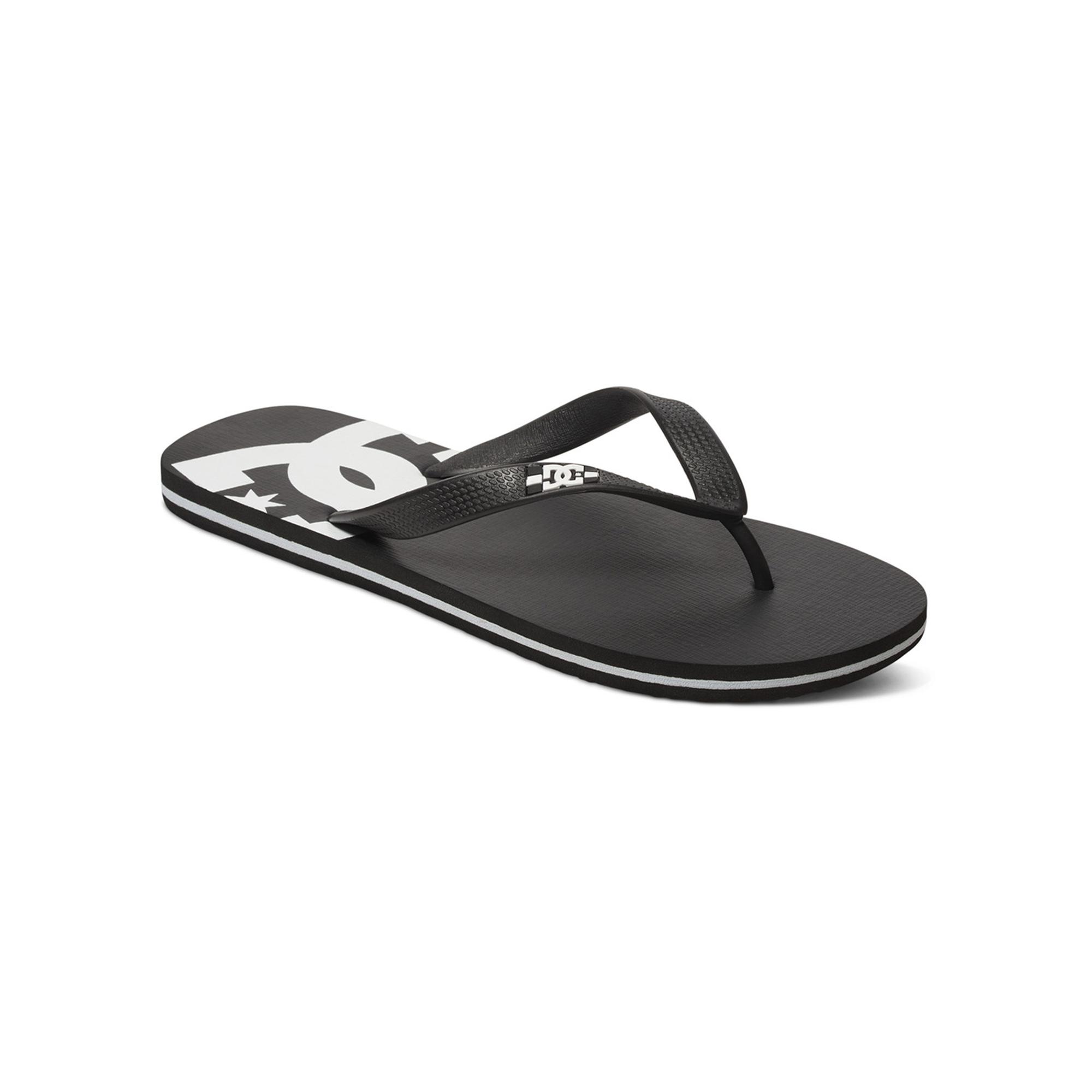 DC Erkek Terlik Spray Siyah/Beyaz