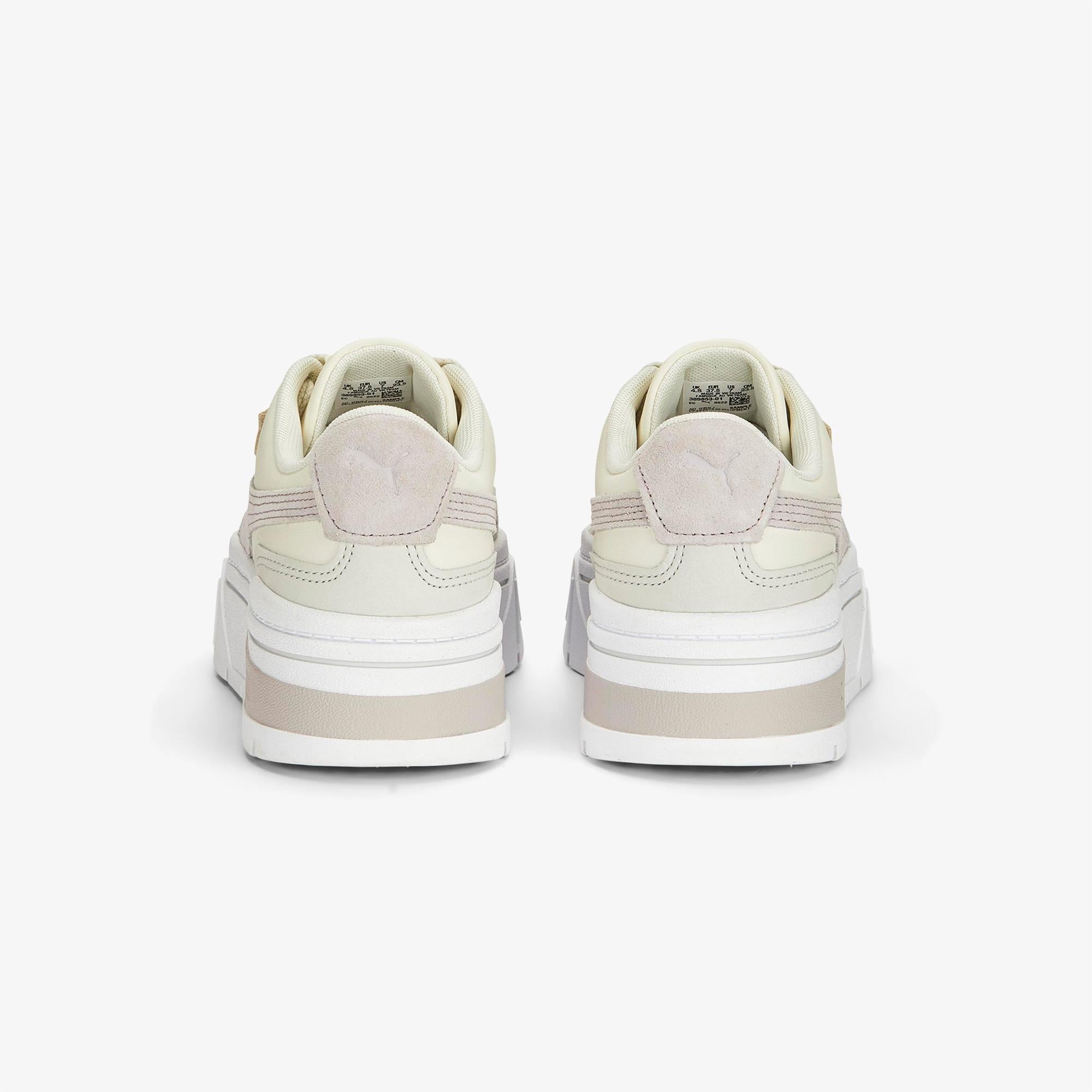 Puma Mayze Stack Luxe Kadın Bej Sneaker