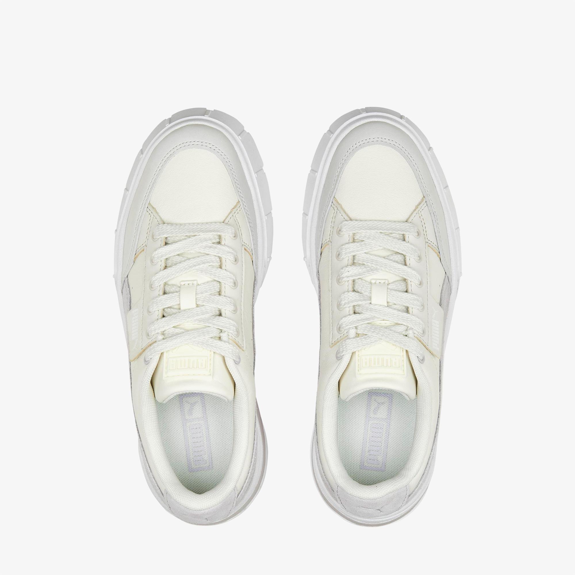 Puma Mayze Stack Luxe Kadın Bej Sneaker