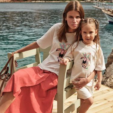  Nautica Kız Çocuk Beyaz Standart Fit Şort