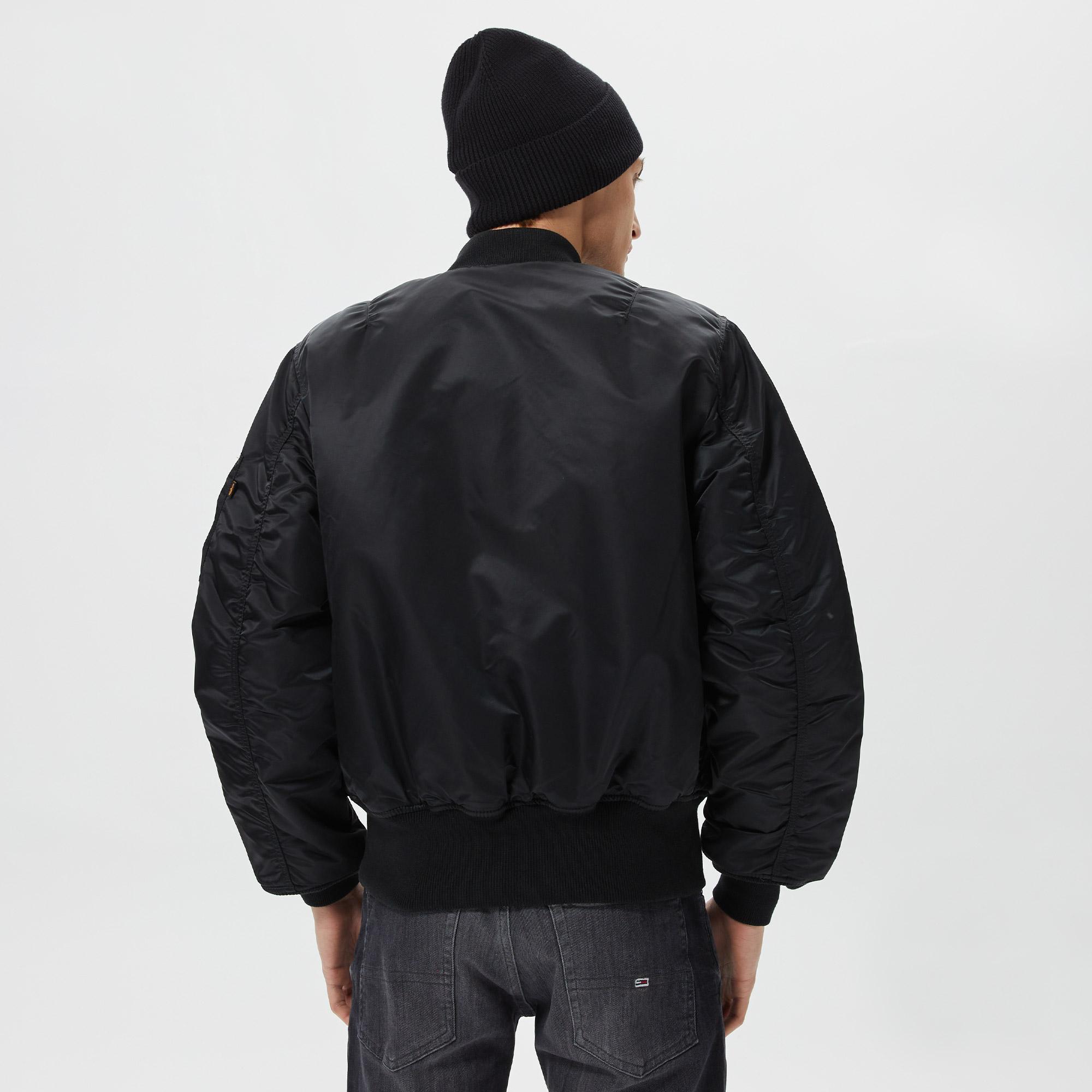 Alpha Industries MA-1 Flight Erkek Siyah Ceket