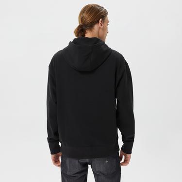  Tommy Jeans Relaxed Signature Erkek Siyah Sweatshirt